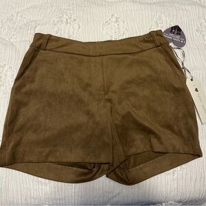 Suede Women's Shorts